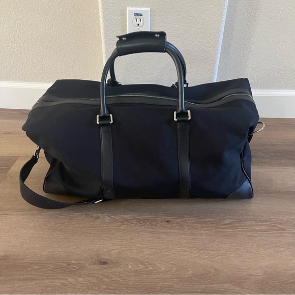 Coach -Weekender Duffle/Carry On | 5962 | Black Canvas with Black Leathe… - Picture 13 of 16